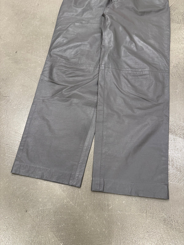 1980s Giorgio Armani leather pants