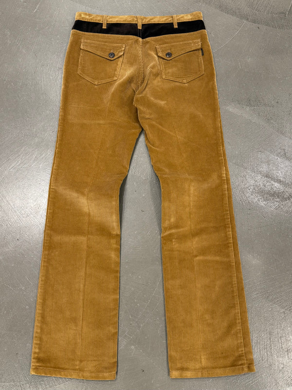 2000s Prada corduroy straight pants