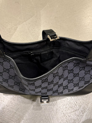 2000s Gucci GG Monogram Jackie bag