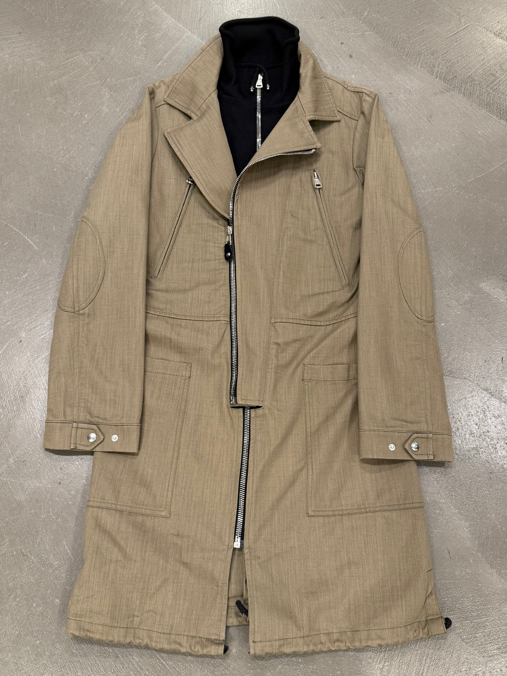 S/S2007 Balenciaga by Nicolas Ghesquière multipocket long coat