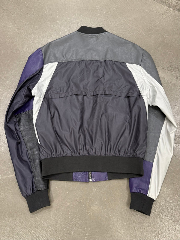 S/S2007 Maison Margiela patchwork paneled bomber jacket