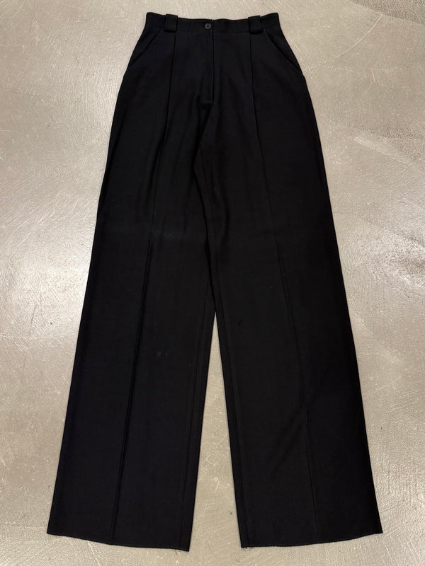 1990s Armani tailored wide pants