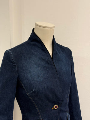 2000s Dolce & Gabbana faded denim jacket