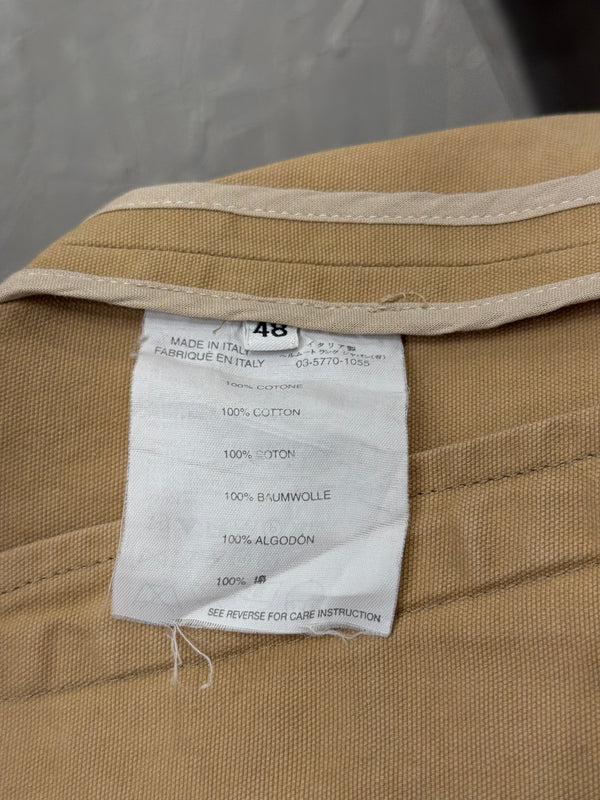 2000s Helmut Lang removable hood cotton jacket