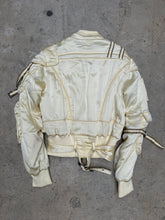 Load image into Gallery viewer, F/W 2005 Roberto Cavalli bondage cargo bomber jacket
