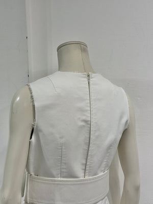 A/W2010 Comme des Garçons belted sheath dress