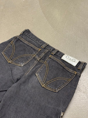 2000s Dolce & Gabbana slim cargo jeans