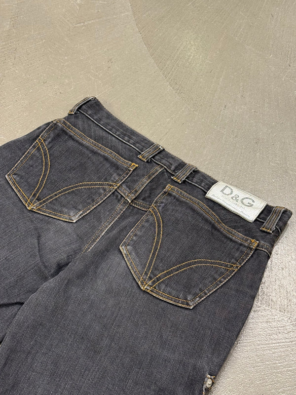 2000s Dolce & Gabbana slim cargo jeans