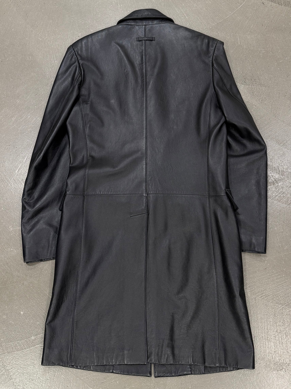 2000s Jean Paul Gaultier leather coat