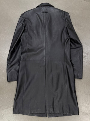 2000s Jean Paul Gaultier leather coat