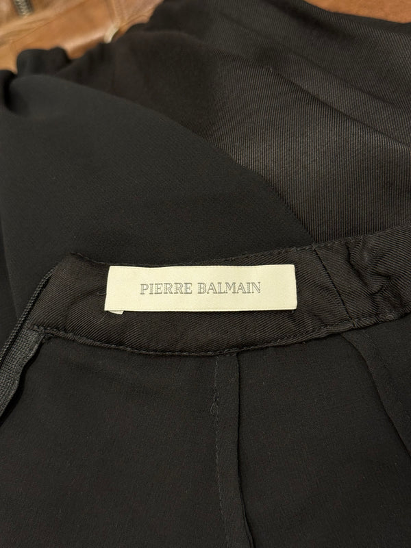 2000s Pierre Balmain neck chain mini dress