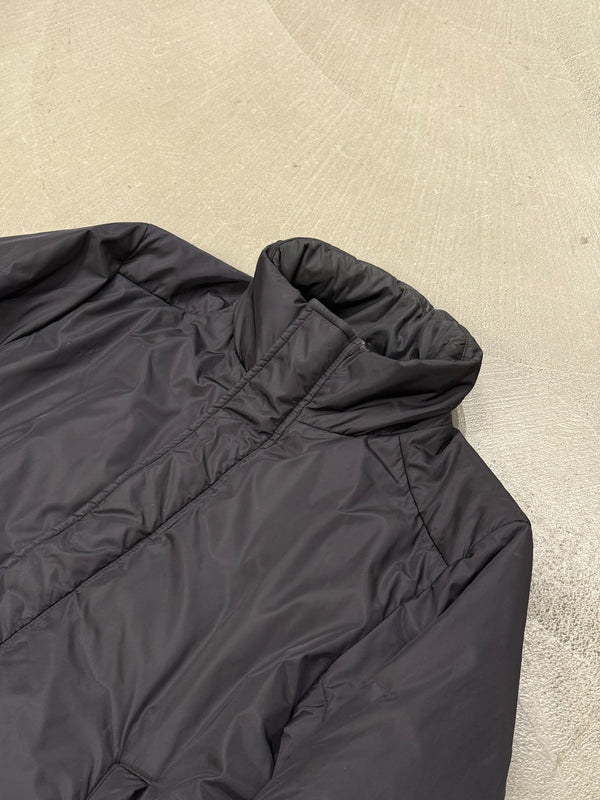 2000s Prada puffer moto jacket