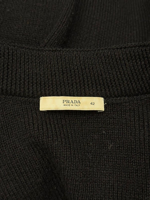 2000s Prada mink fur cardigan