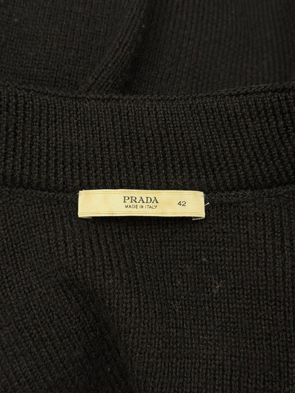 2000s Prada mink fur cardigan