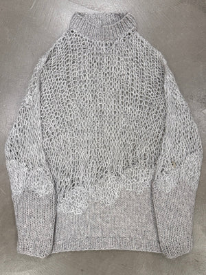 A/W2014 Maison Margiela loose knit punk mohair sweater