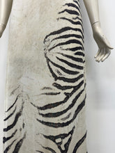 Load image into Gallery viewer, 1999 Roberto Cavalli zebra sheer maxi dress
