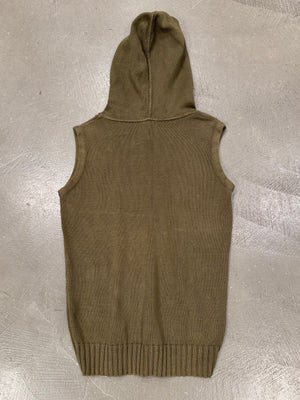 1990s Helmut Lang wool sleeveless knit vest