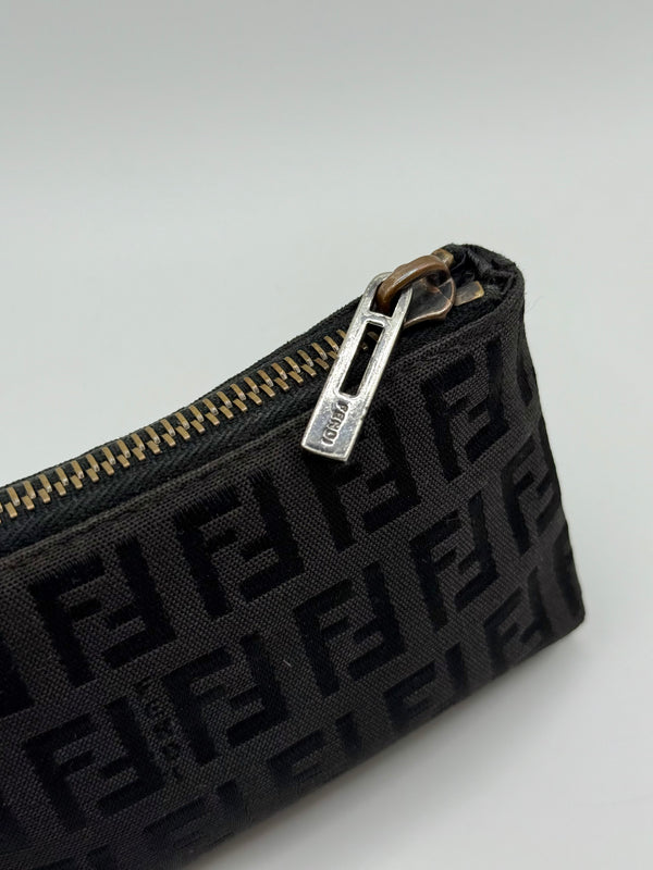 2000s Fendi monogram zucchino pochette
