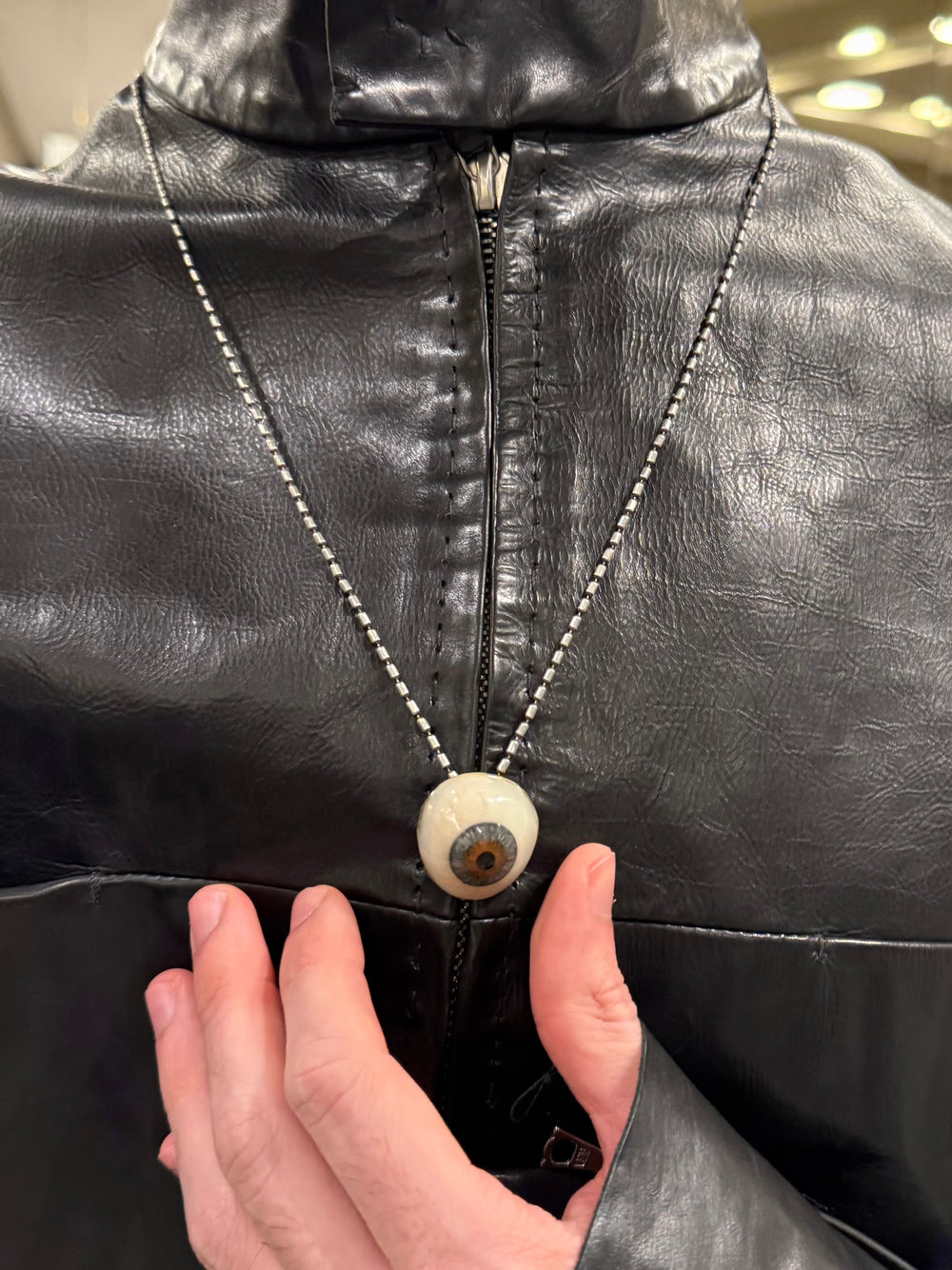A/W 1999 Helmut Lang Moleskin Astro Biker Jacket