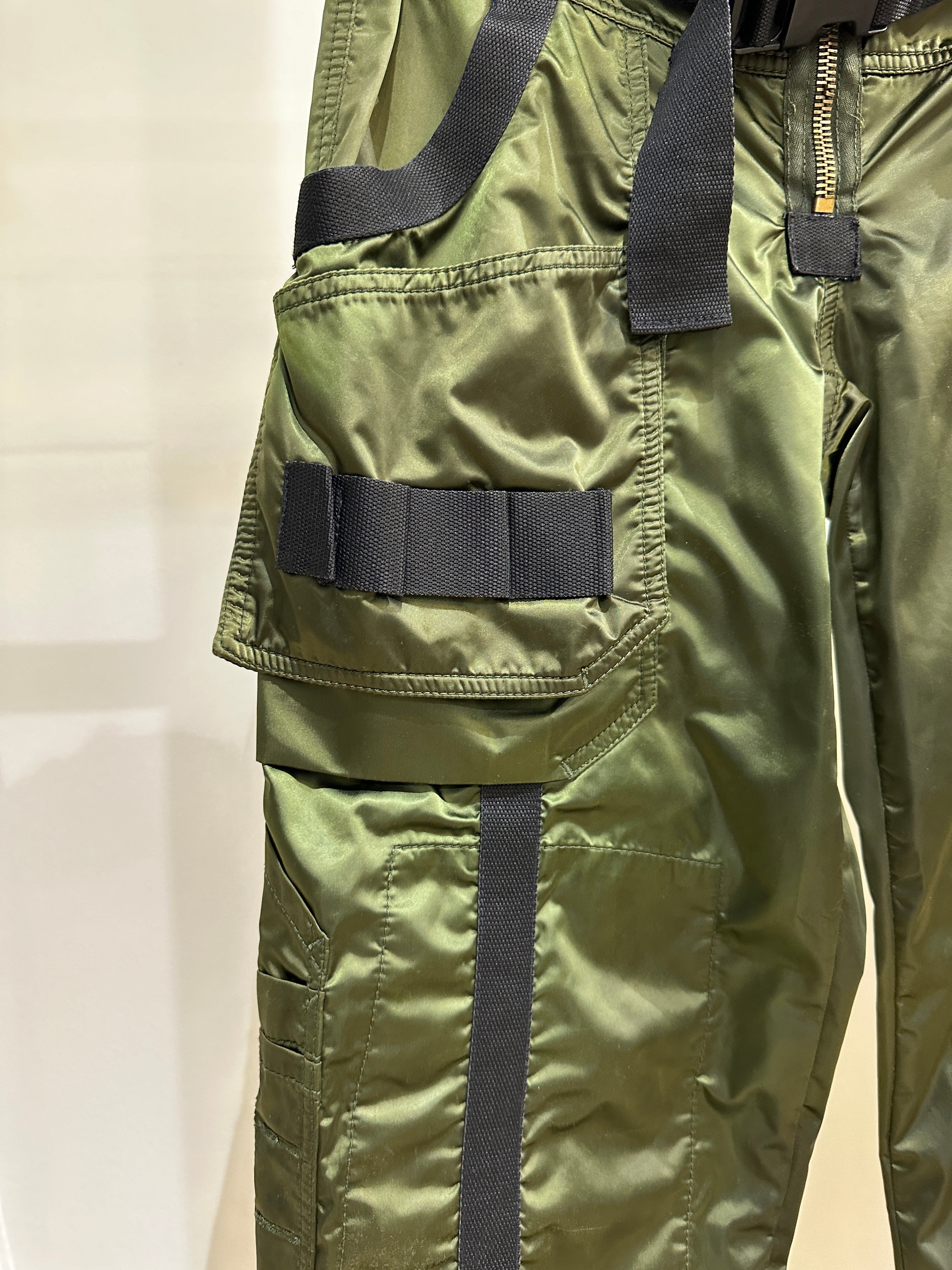 Rare 00s Archive Parachute Bondage Cargo パンツ archive parachute