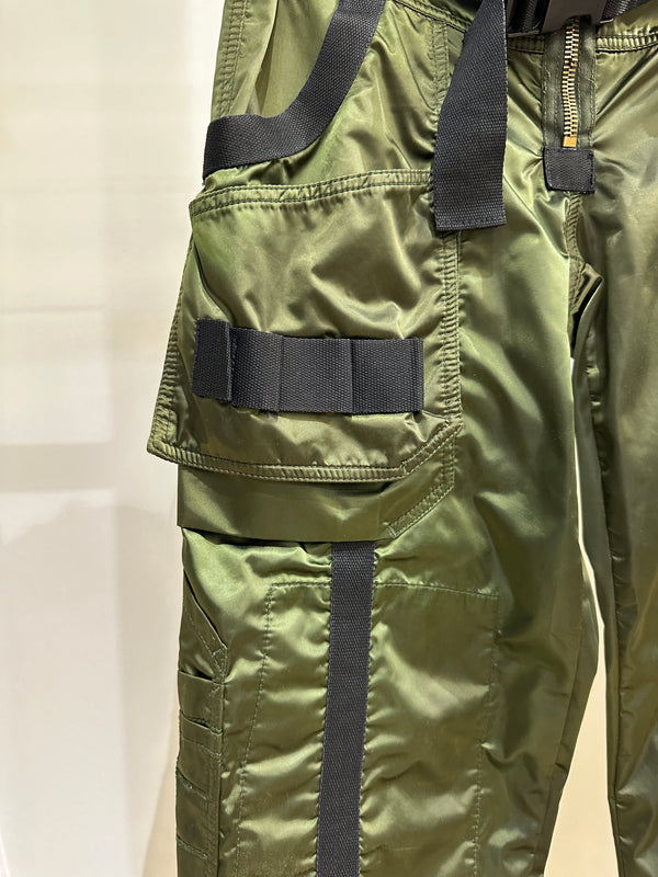 AW2003 Jean Paul Gaultier parachute bondage pants