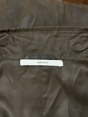 S/S2003 Yves Saint Laurent by Tom Ford runway leather safari jacket