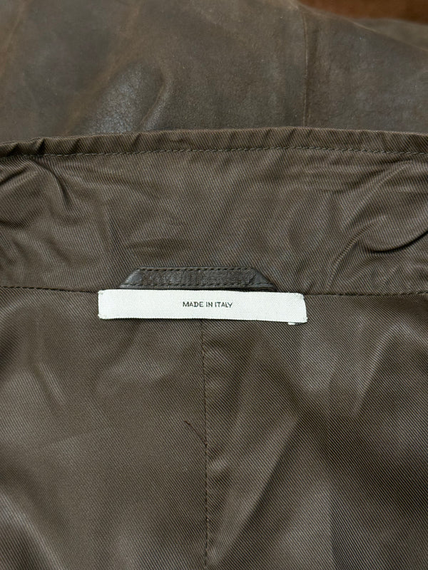 S/S2003 Yves Saint Laurent by Tom Ford runway leather safari jacket