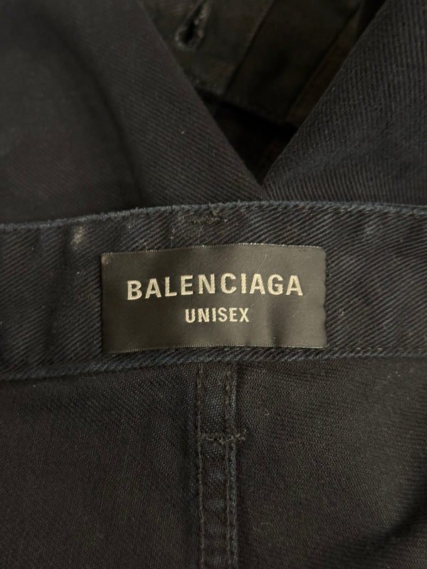 S/S2024 Balenciaga pierced wide-leg jeans