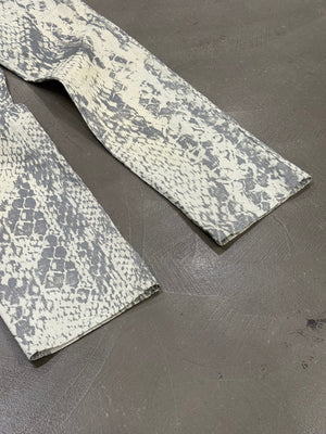 2000s Cavalli print pants