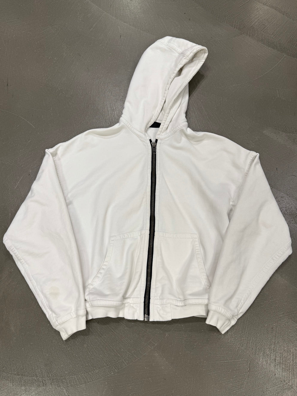 2010s Haider Ackermann oversized zip-up hoodie