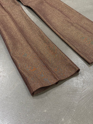 2001 Dolce & Gabbana low rise tailored pants