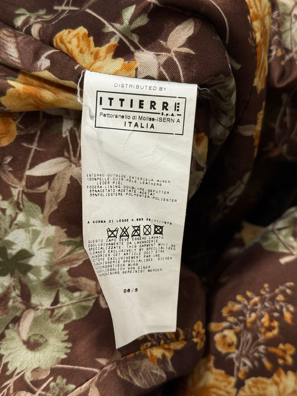 A/W2006 Dolce & Gabbana long leather napoleon jacket