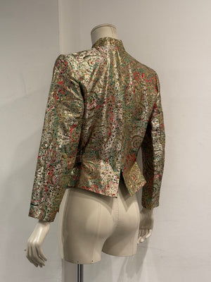 F/W1995 Yves Saint Laurent paisley jacquard jacket