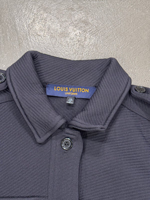 Louis Vuitton uniform cropped bomber jacket