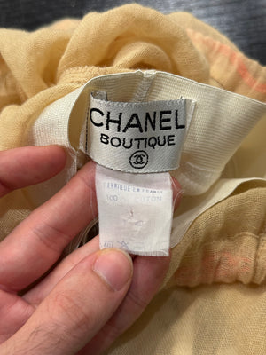 S/S1993 Chanel runway iconic high waist underwear set