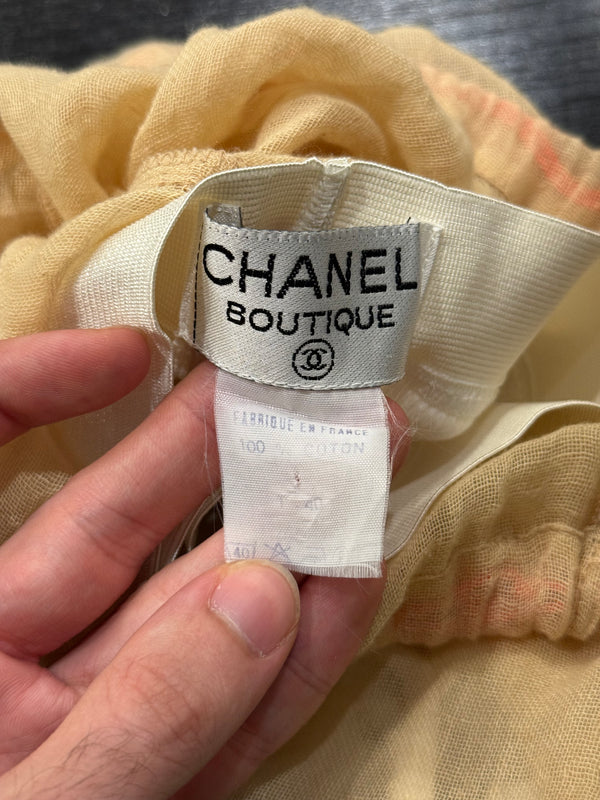 S/S1993 Chanel runway iconic high waist underwear set