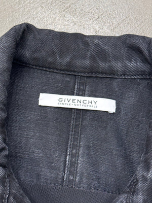 2020s Givenchy sample bomber denim jacket