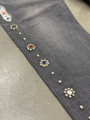 Kapital monkey cisco studded jeans