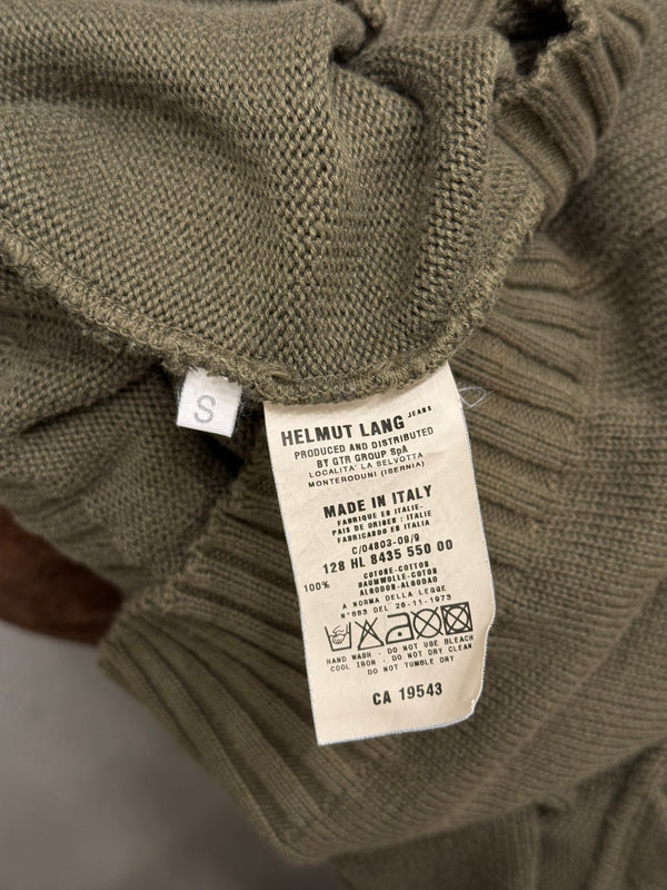 2000s Helmut Lang wool sleeveless knit vest