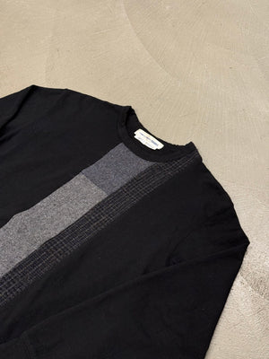 2000s Comme des Garçons panel color-block sweater