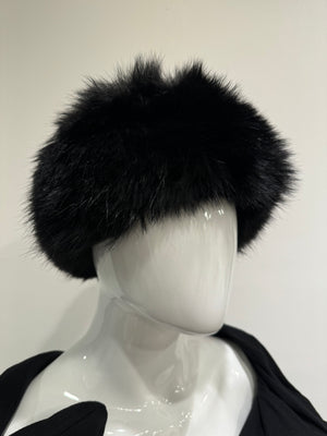 2000s Prada mink fur hat