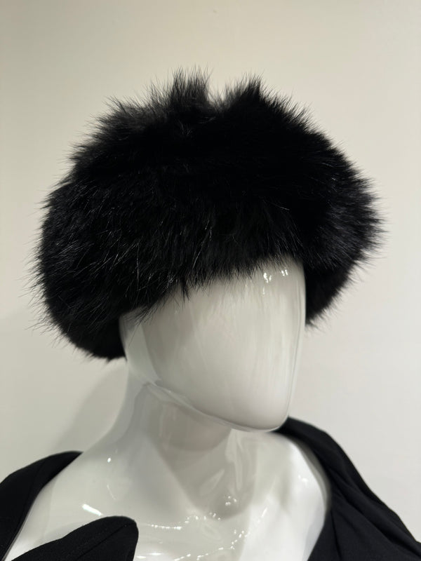 2000s Prada mink fur hat