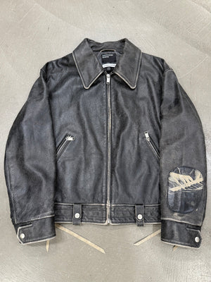 A/W2024 Enfants Riches Déprimés distressed pianist aviator jacket