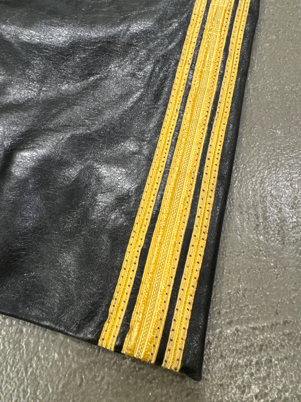 2000s Roberto Cavalli mainline biker leather pants