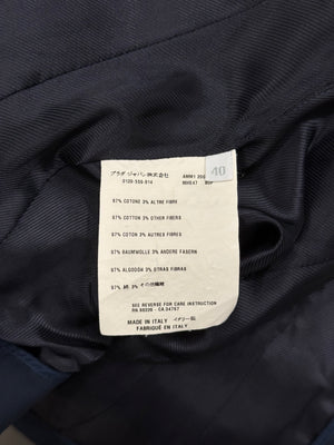 2000s Miu Miu belted cotton utility jacket