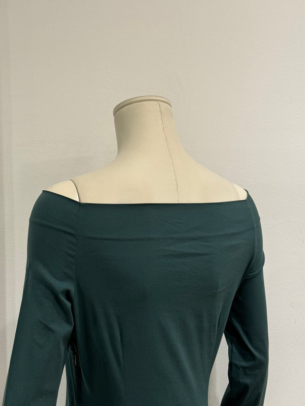 1990s Dolce & Gabbana draped midi dress