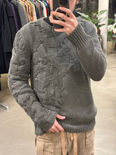 Load image into Gallery viewer, A/W2012 Balenciaga oversize heavy cable knit sweater
