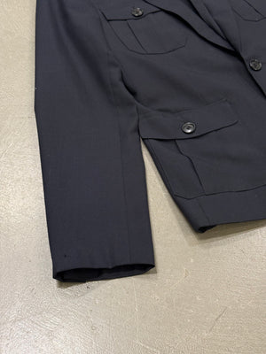 S/S2006 Dior by Hedi Slimane multi-pocket tailored military jacket