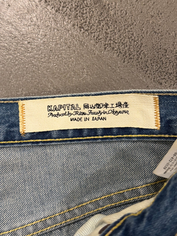 2000s Kapital boro distressed jeans