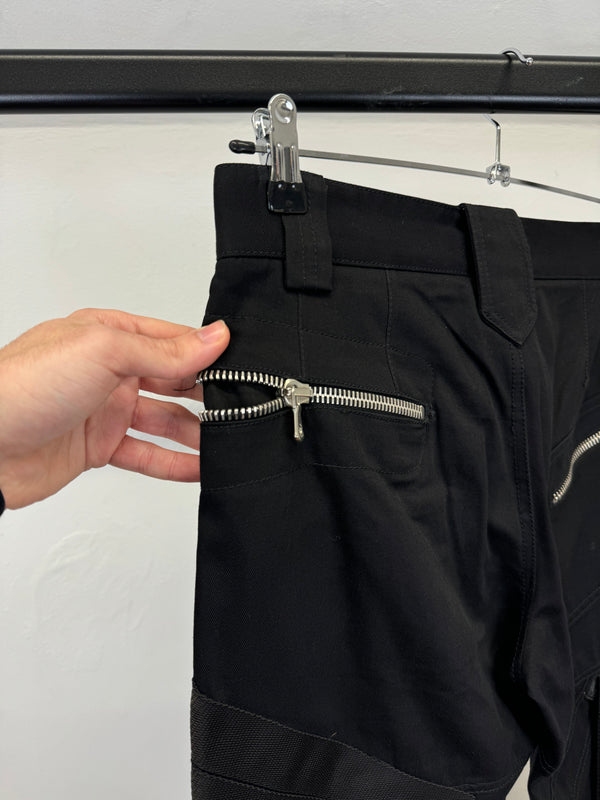A/W2003 Dolce & Gabbana bondage parachute cargo pants